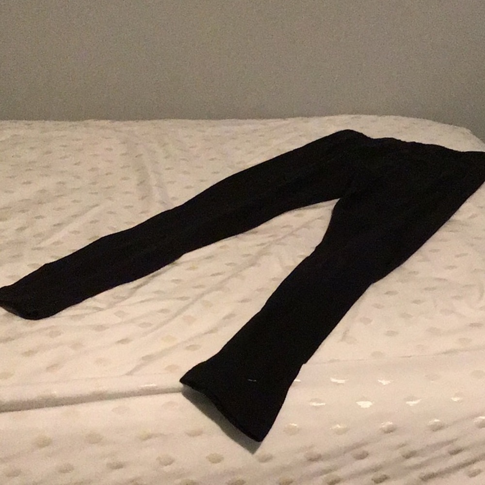 Size 10/12 black soft leggings from JCpenny